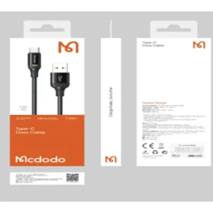 کابل تایپ سی QC4 مکدودو LED ALUMINUM